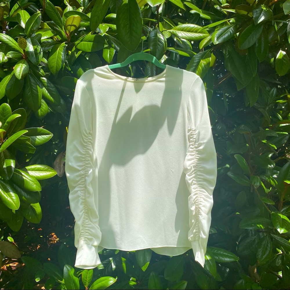Tibi long sleeve blouse
